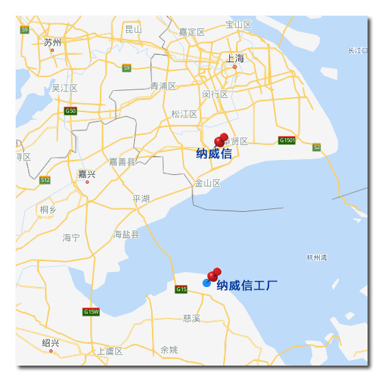 上海纳威信 地图